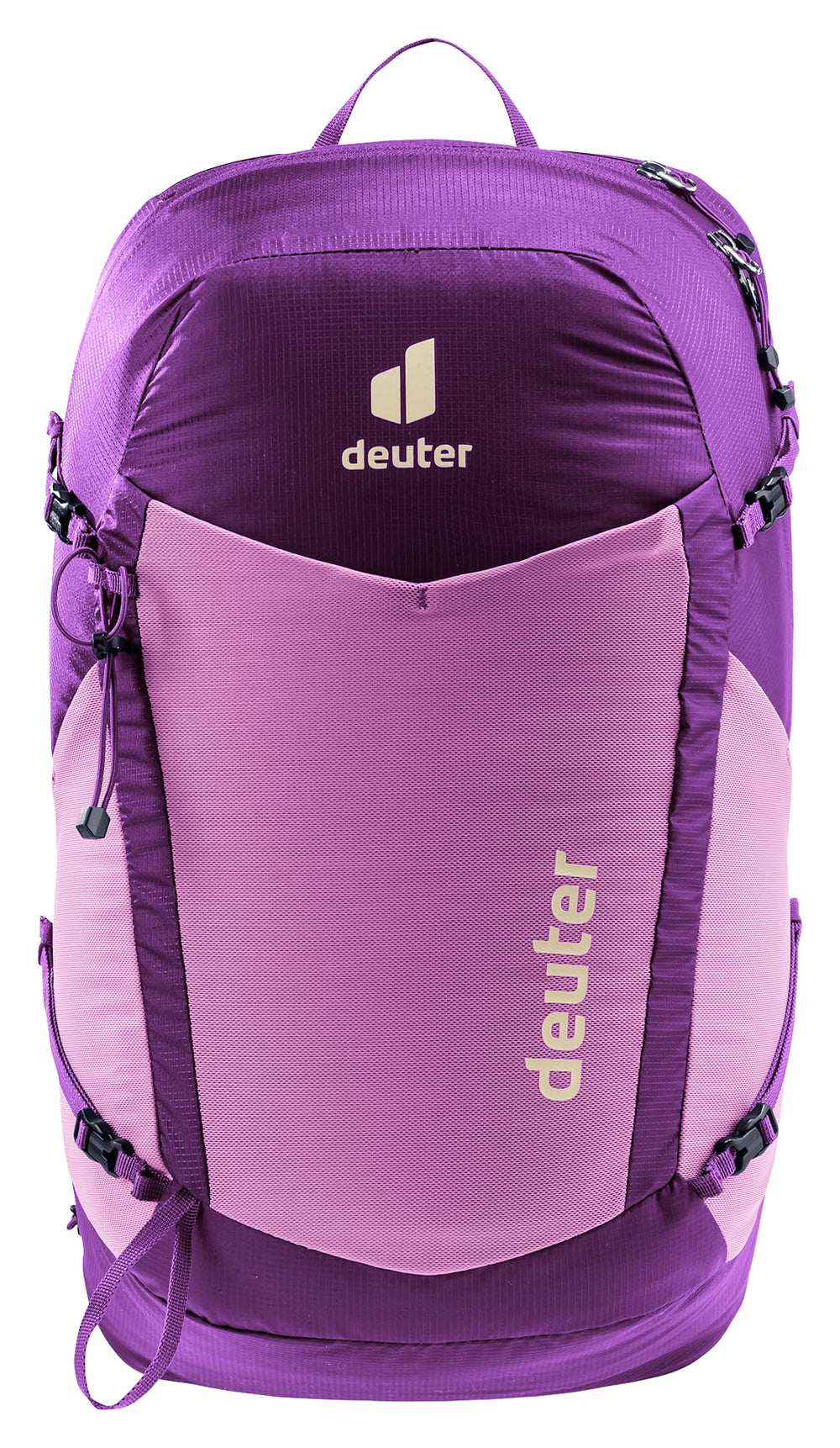 Deuter Speed Lite 23L SL back view showing breathable back system and load balance