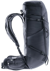 Deuter Speed Lite 28L SL back system showing load distribution on trails