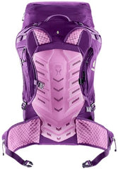 Deuter Speed Lite 28L SL backpack front stretch pocket for gloves and layers.