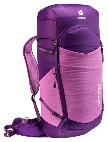 Deuter Speed Lite 28L SL backpack hydration compatibility for easy sipping on trail.