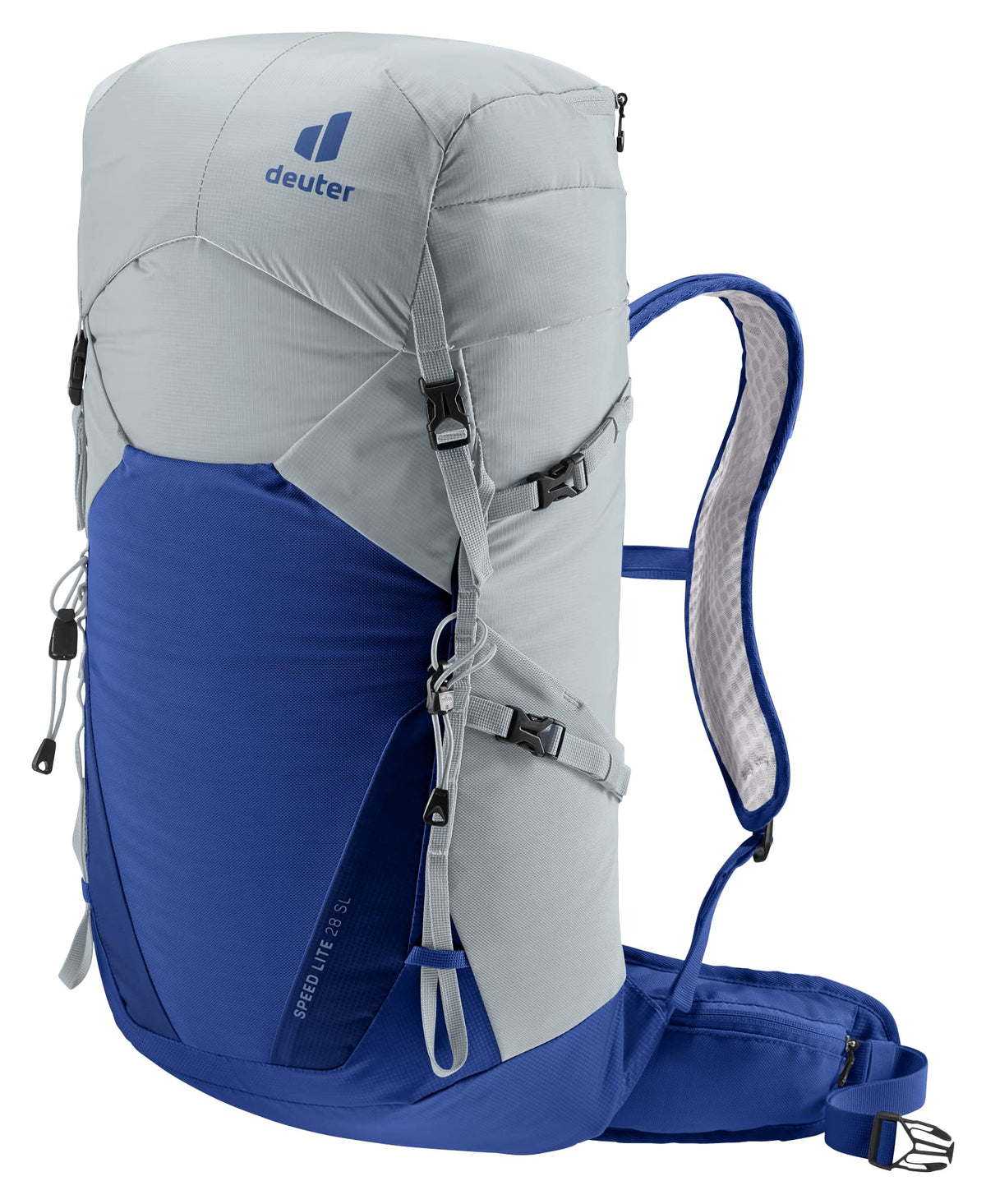 Deuter Speed Lite 28L SL womens backpack front pocket for quick phone access on hikes