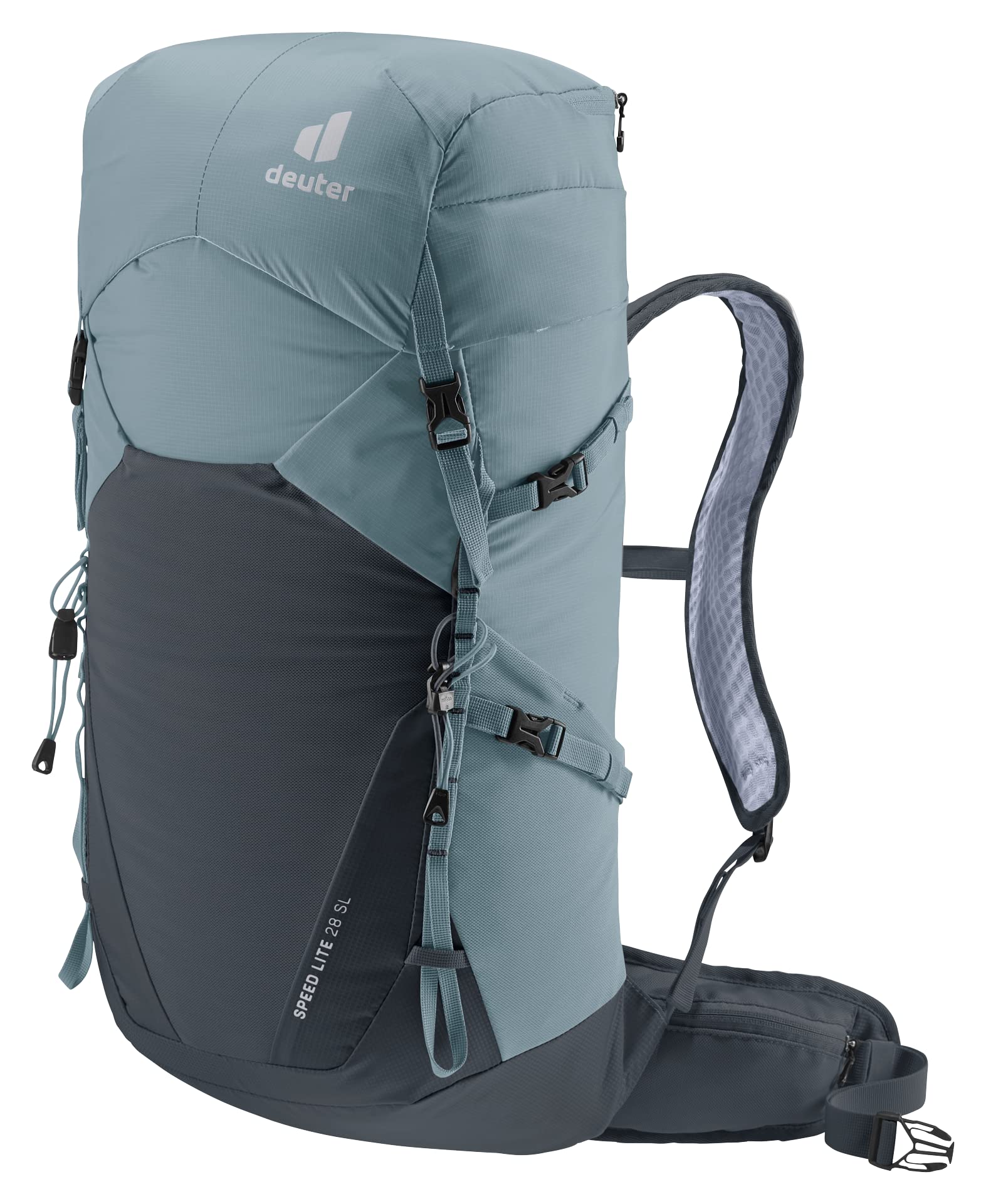 Deuter Speed Lite 28L SL backpack, full view for light, fast hikes.