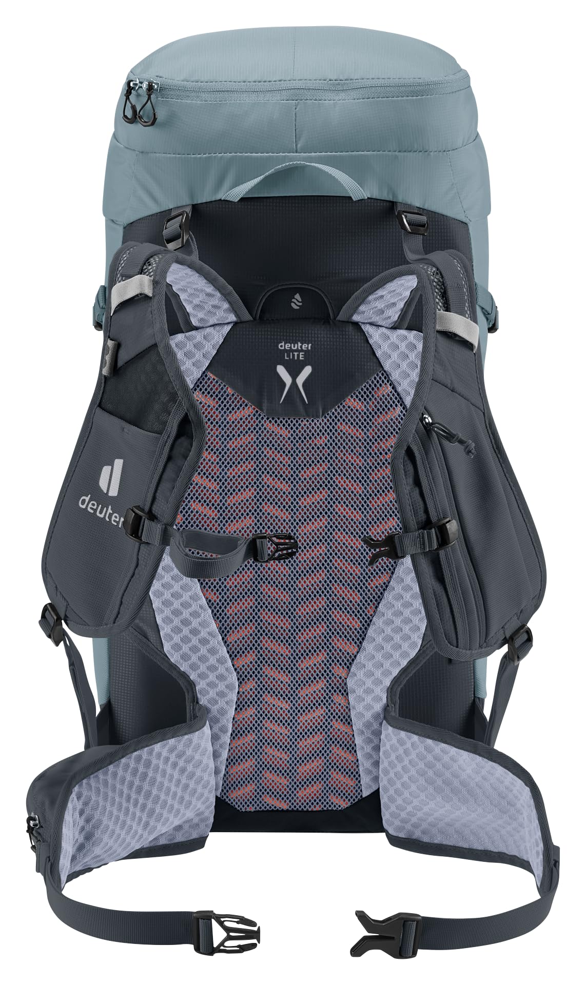 Deuter Speed Lite 28L SL side pocket for quick-access gear.