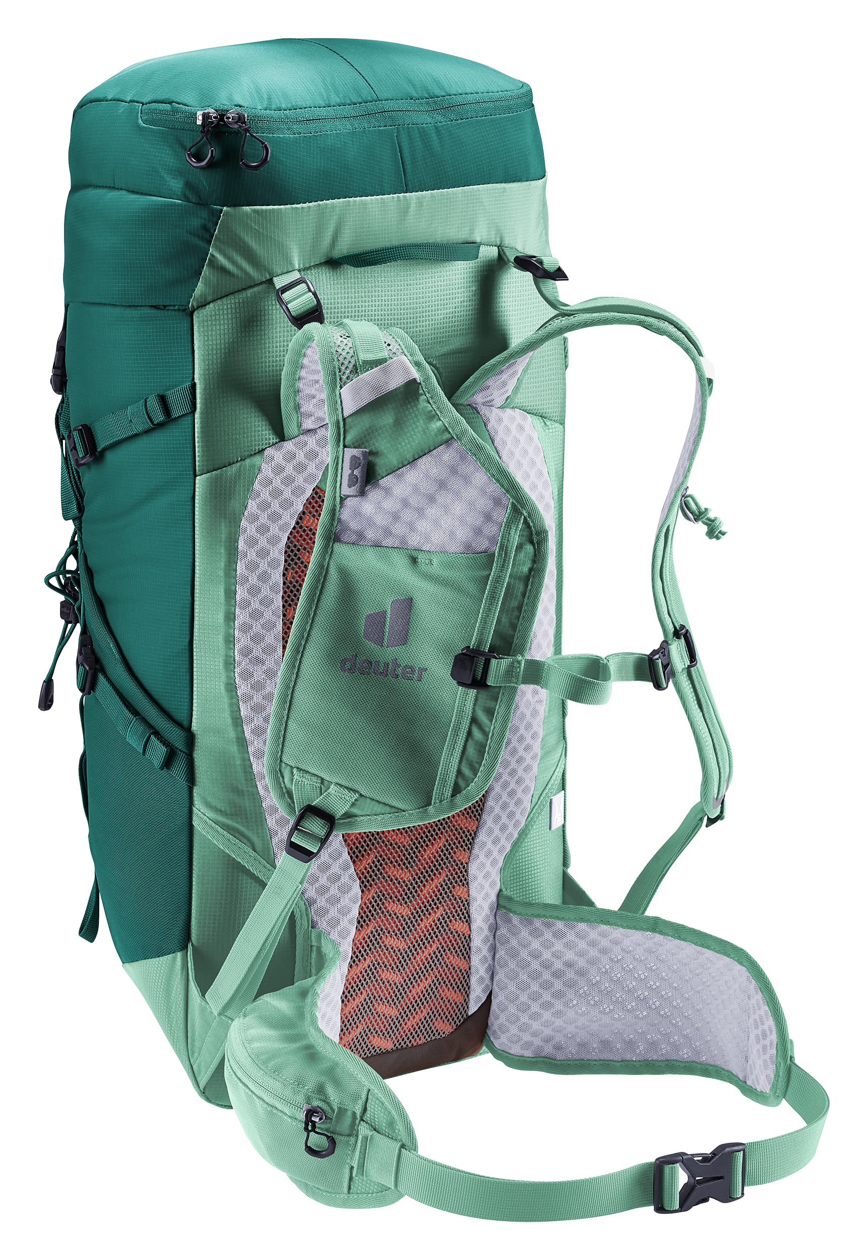 Deuter Speed Lite 28L SL Women’s interior zipper pocket keeps valuables secure
