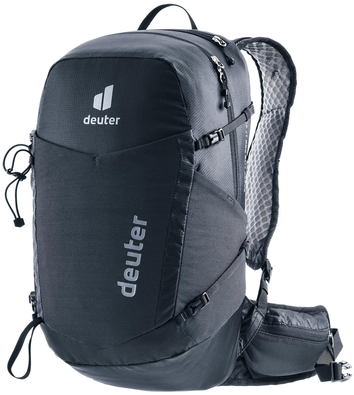 Deuter Speed Lite Pro 17L SL backpack with vented back for breathable comfort on long hikes.