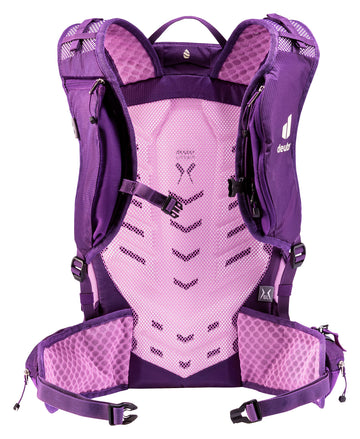 Deuter Speed Lite Pro 17L SL back panel emphasizes breathable LiteAir support.