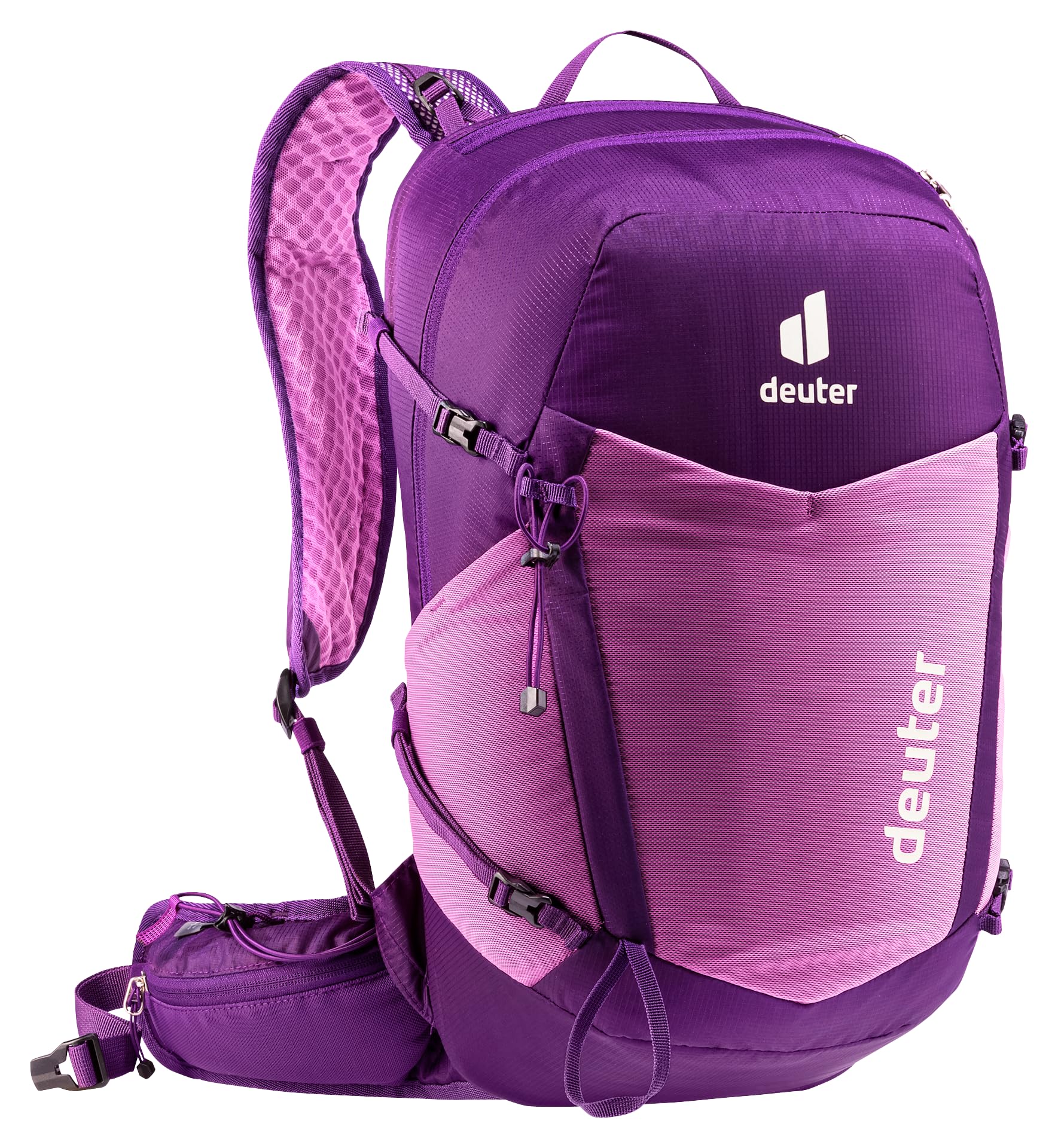 Deuter Speed Lite Pro 17L SL hydration compatibility supports long days.