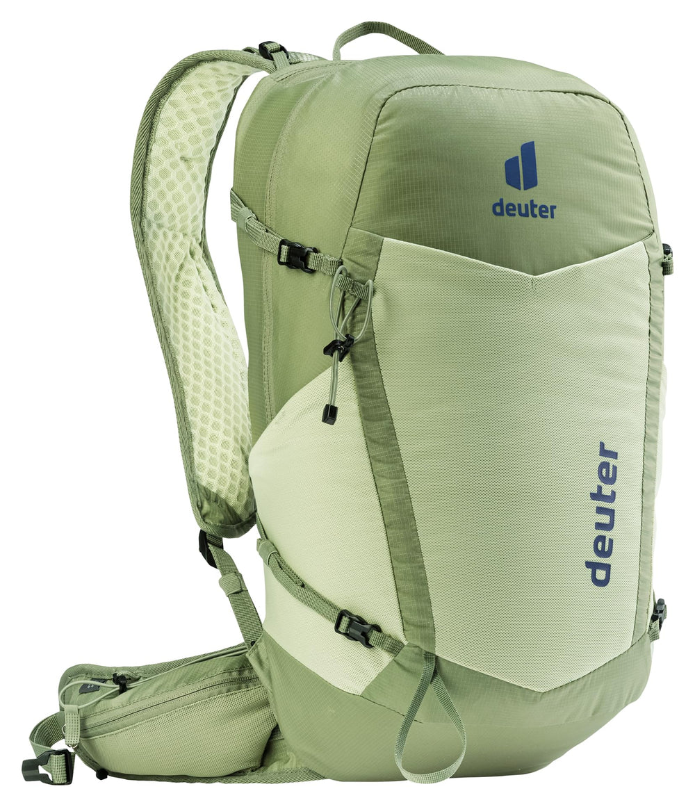 Deuter Speed Lite Pro 19L Bluesign, ClimatePartner, Green Button sustainability certifications.