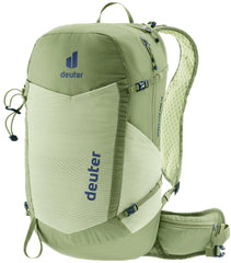 Deuter Speed Lite Pro 19L front view highlights ultralight hiking design for speed.