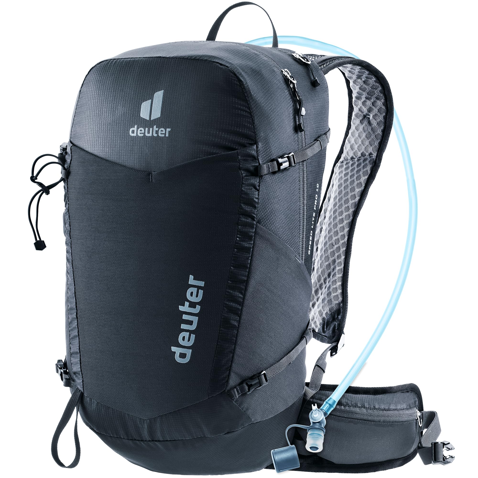 Deuter Speed Lite Pro 19L backpack front view, lightweight design ideal for fast-paced hikes.