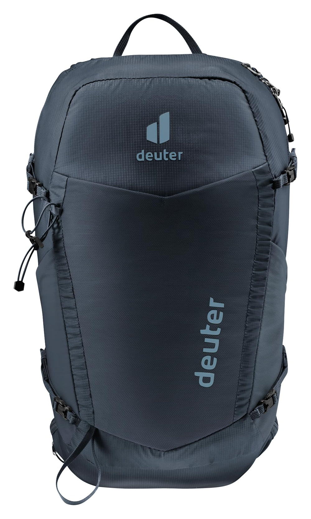 Deuter Speed Lite Pro 19L hydro backpack trekking pole attachments extend versatility.