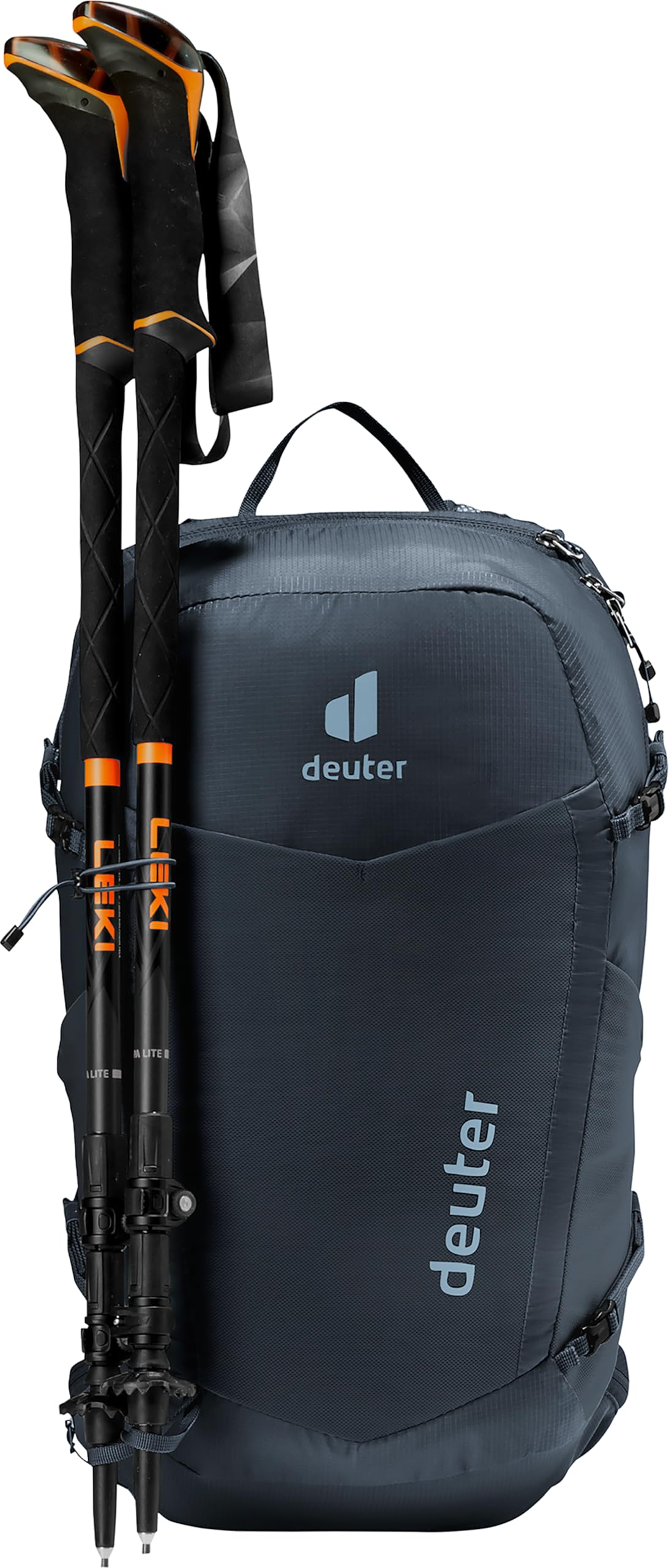 Deuter Speed Lite Pro 19L sustainability badge visible on pack.