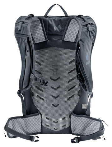 Deuter Speed Lite Pro 23L SL side profile shows ventilated back system