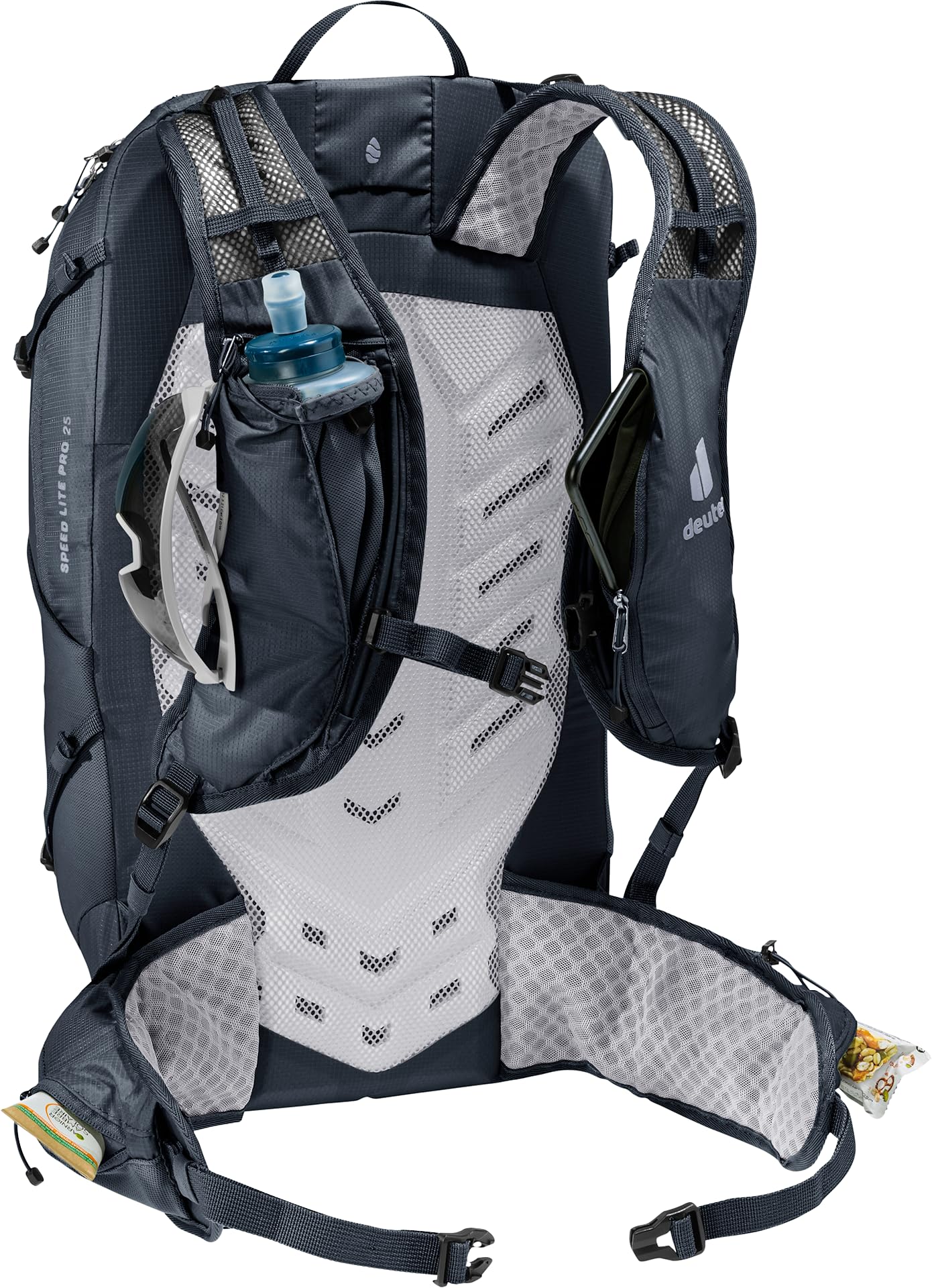 External gear loops on Deuter Speed Lite Pro 25L for accessories