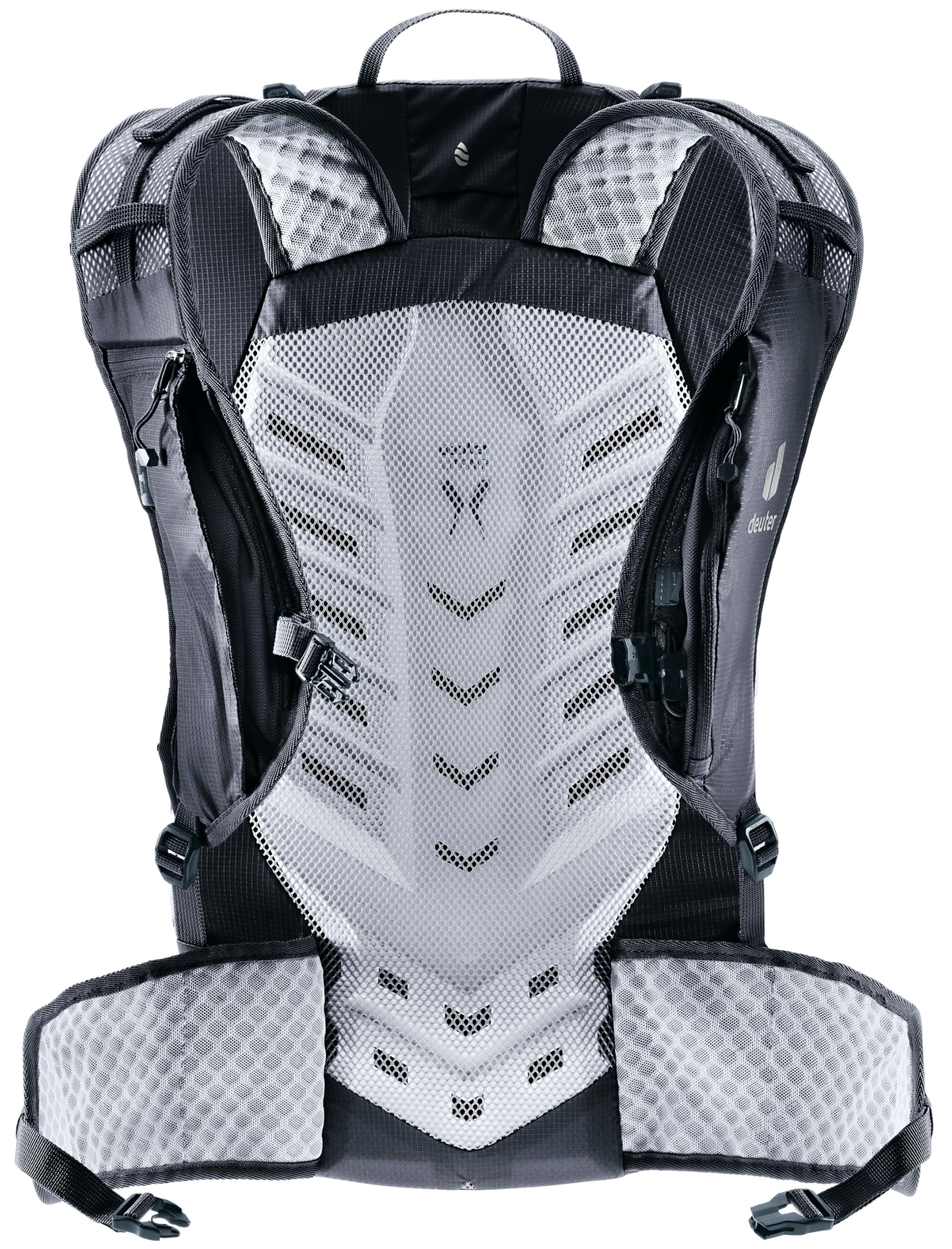 Shoulder strap pockets of Deuter Speed Lite Pro 25L for quick access