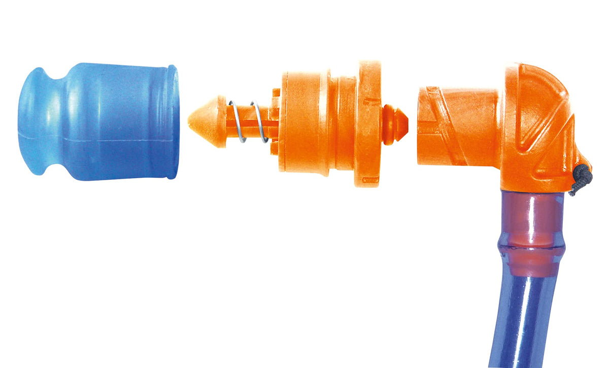 Deuter Streamer Helix Valve transparent, leak-proof mouthpiece for mess-free hydration on hikes