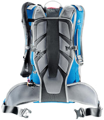 Deuter Streamer Tube Insulator with strap attachment demonstrates easy, hands-free carrying.