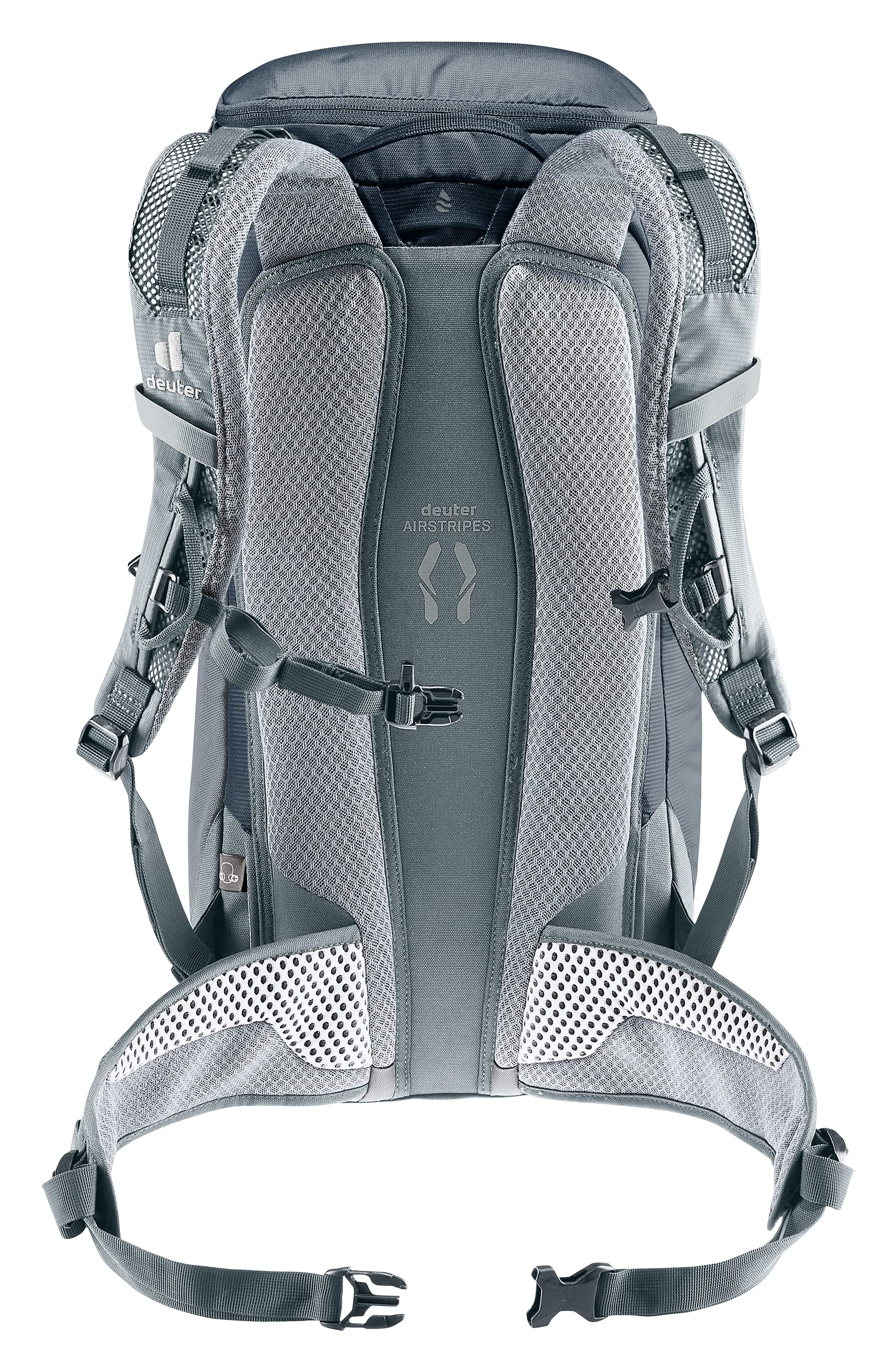 Deuter Trail 18L side profile showing hydration compatibility for on-the-go sipping.