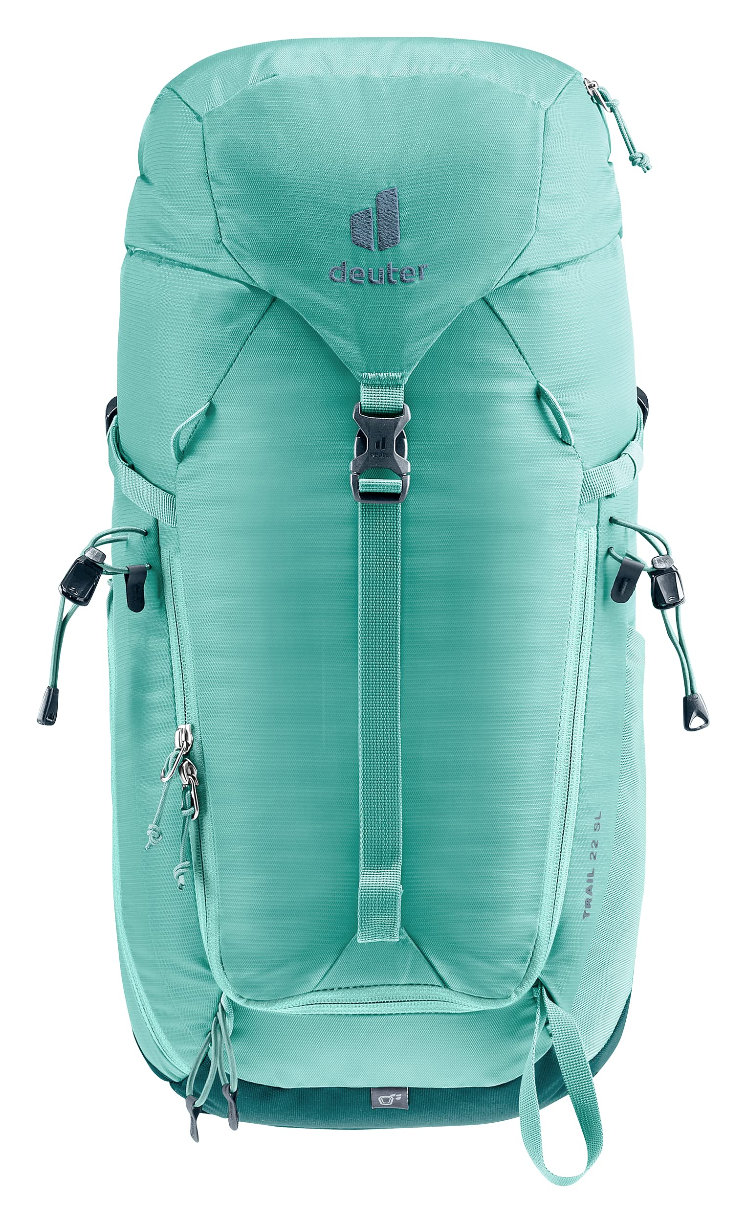 Deuter Trail 22L hydration compatibility keeps drinks accessible on multi-hour climbs.