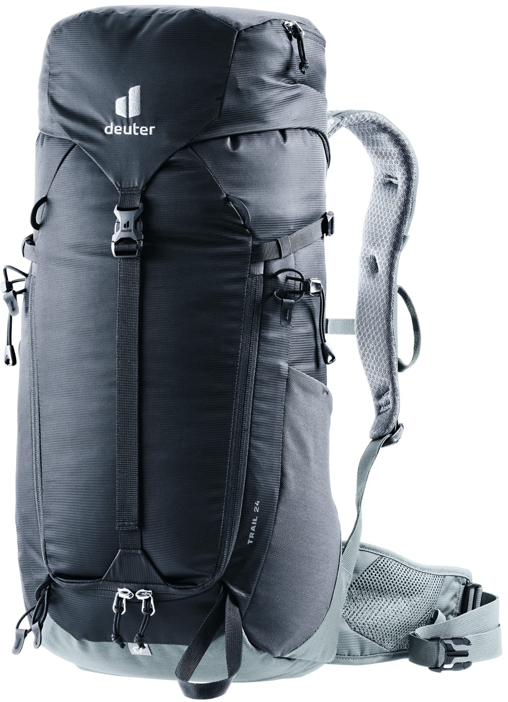 Deuter Trail 24L on trail showing Airstripes back system for airflow
