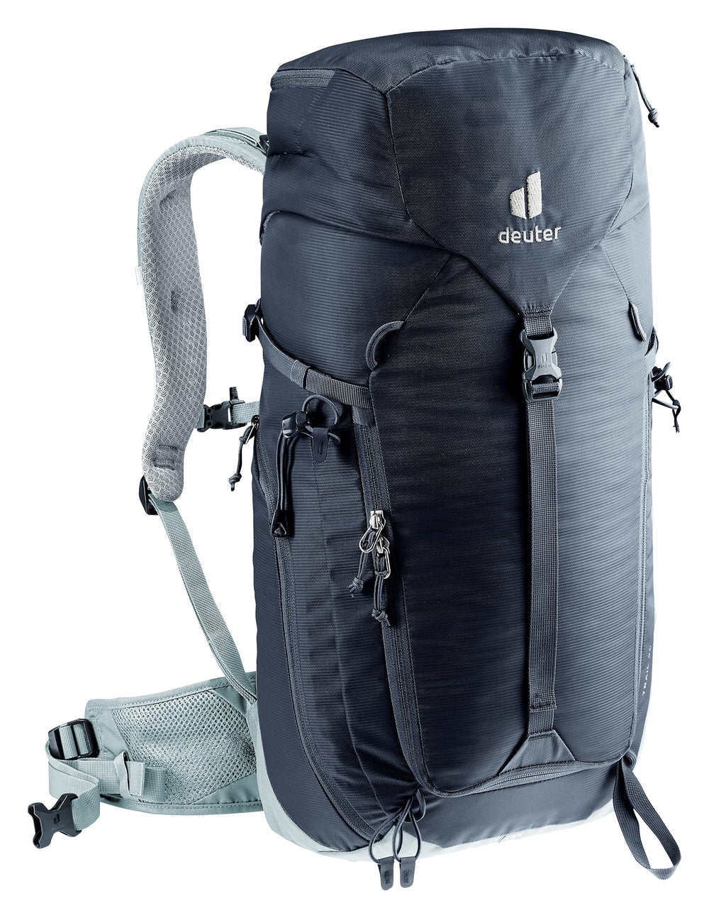 Detachable lid and rain cover on Deuter Trail 24L external protection