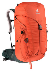 Deuter Trail 28 SL front view showing ergonomic fit for women