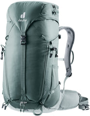 Deuter Trail 28L SL backpack in teal showing overall design for hiking and biking use