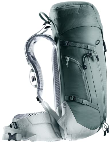 Slim-line narrow fit of Deuter Trail 28L SL in teal for narrow frames