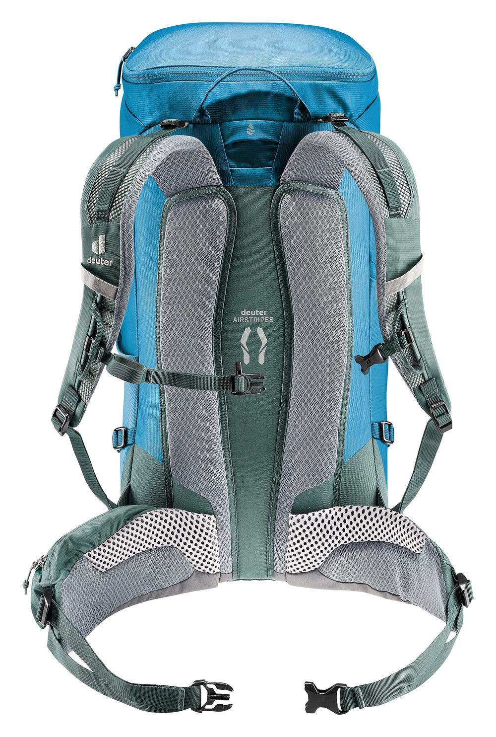 Deuter Trail 30L airstripes back system provides breathable support on the move.