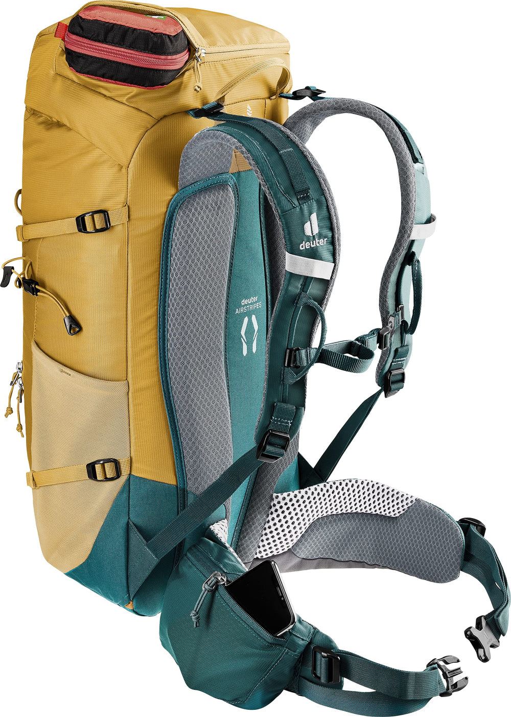 Deuter Trail 30L stretch side pockets for quick access