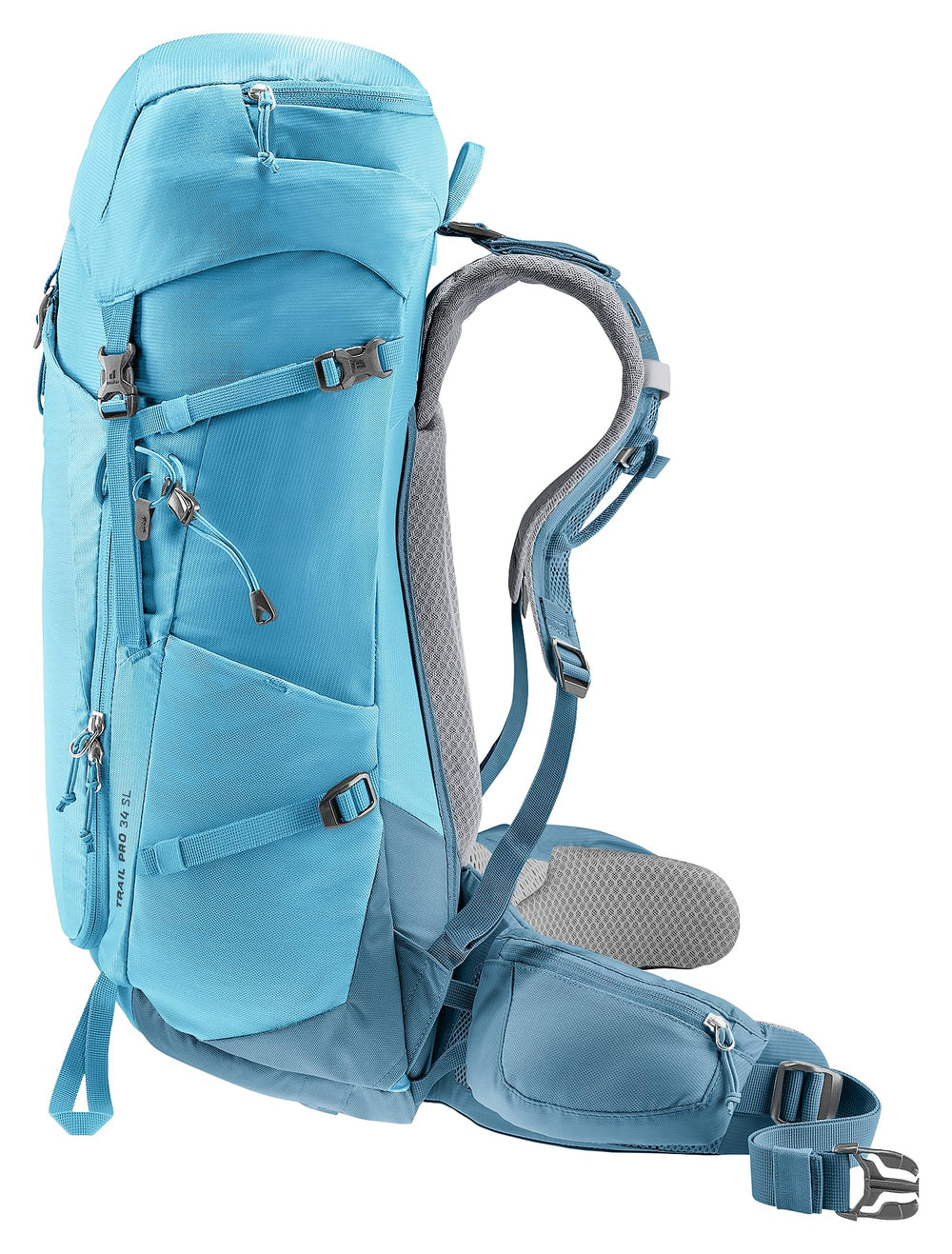 Deuter Trail Pro 34 SL women's backpack hydration compatibility with 3L reservoir.