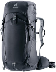 Deuter Trail Pro 34L SL backpack airstripes system enhances airflow for cool carries.