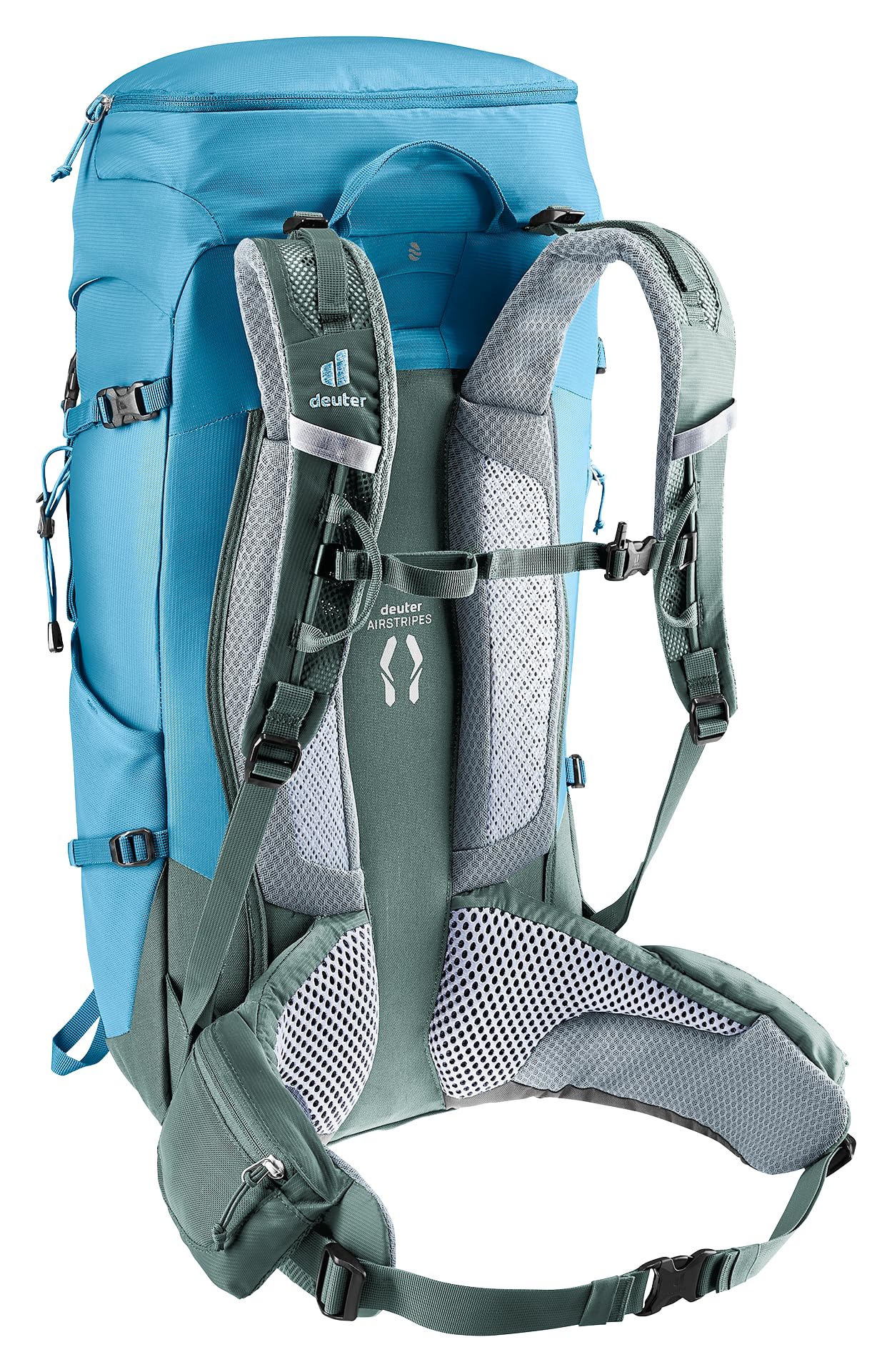 Deuter Trail Pro 36 Airstripes back system enhances ventilation and stability