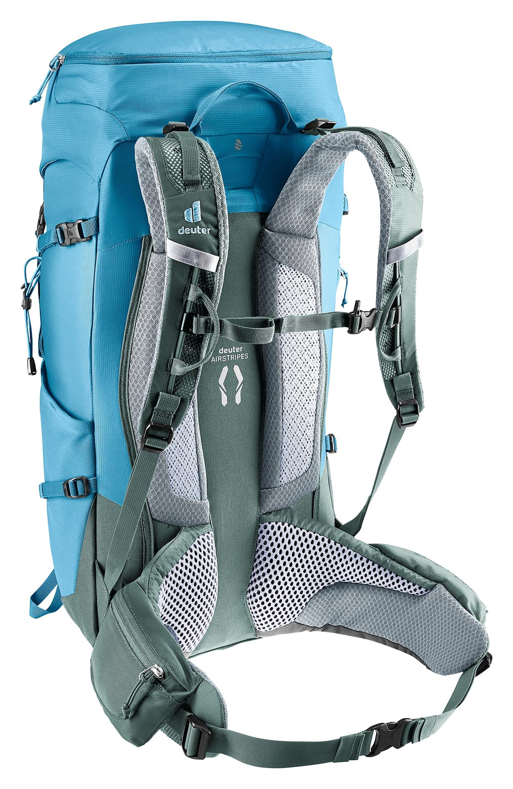 Deuter Trail Pro 36 Airstripes back system enhances ventilation and stability