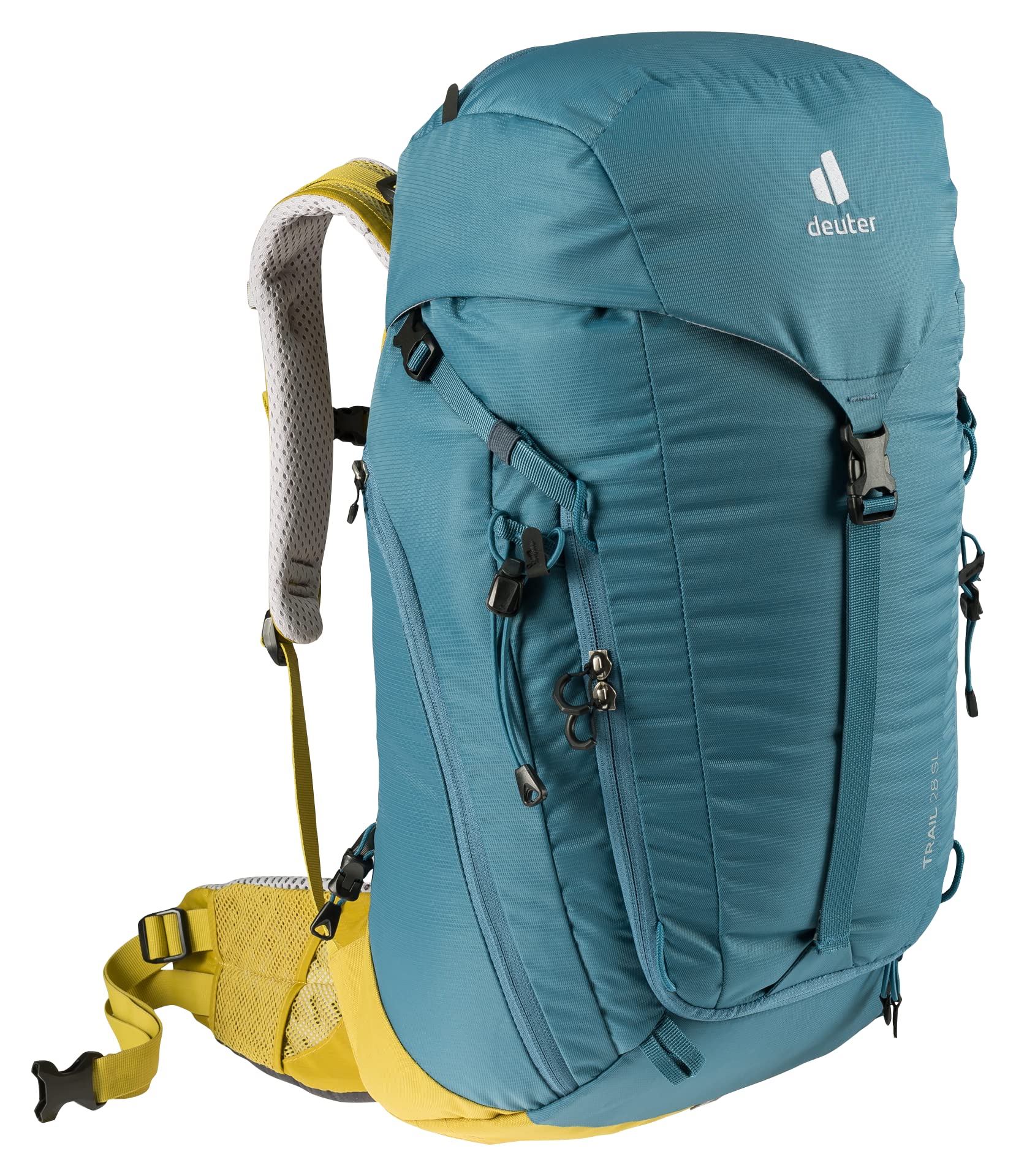 Deuter Trail 28 SL front view in denim-turmeric for day hikes