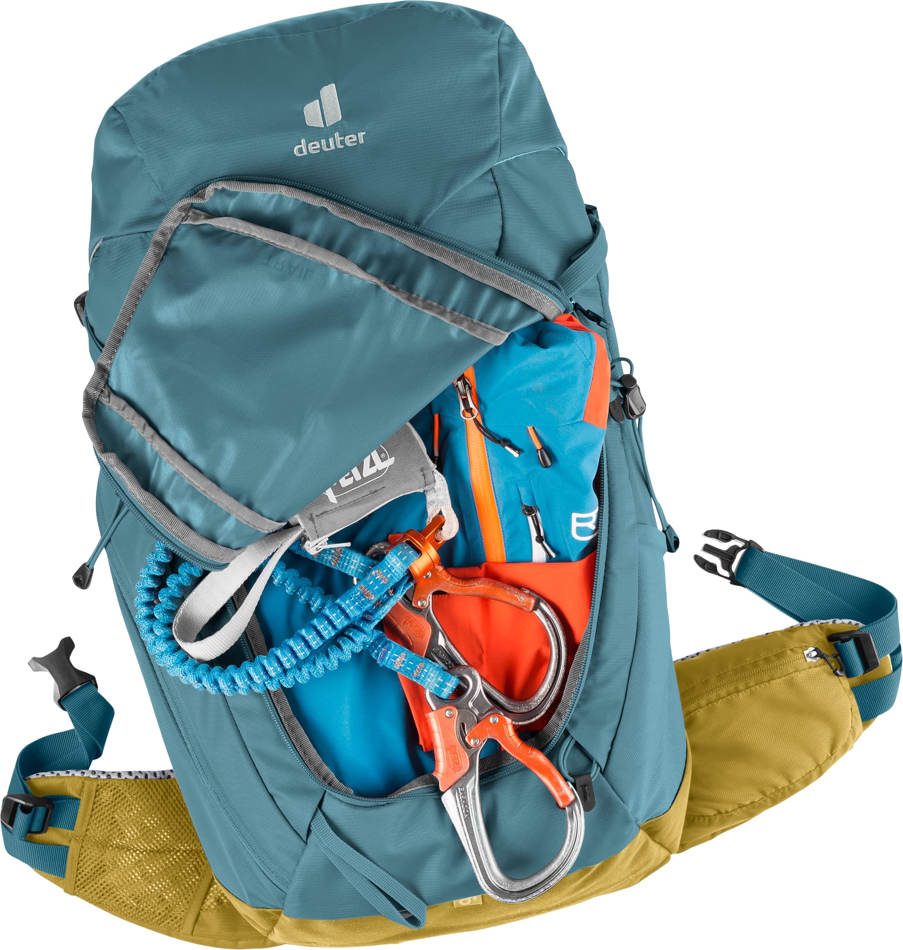 Deuter Trail 28 SL hip belt Pull-Forward enables quick adjustments
