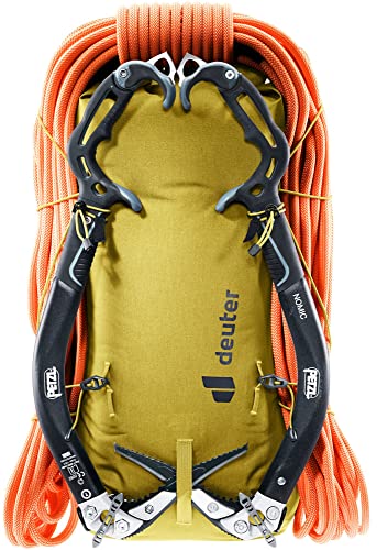 Deuter Vertrail 16L TPU zippers offer smooth operation and weather resistance.