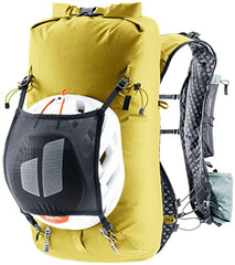 Deuter Vertrail 16L waterproof seams demonstrate robust rain protection.