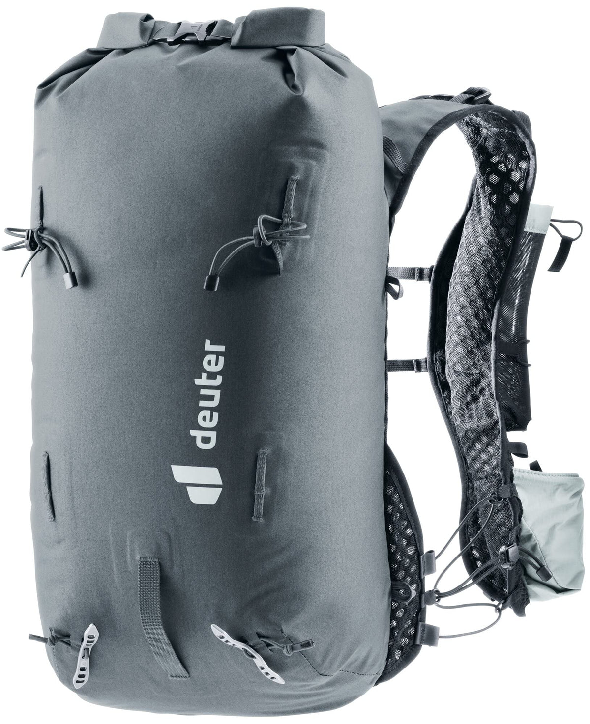 Deuter Vertrail 16L Alpine Backpack front view highlighting lightweight design for fast climbs