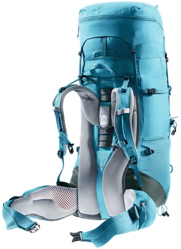 Deuter Aircontact Lite 45-10 removable rain cover protects gear