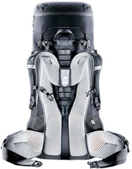 Deuter Women’s Aircontact Lite 45 + 10 SL hip fins hug the hips for stability.
