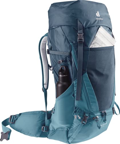 Deuter Women's Futura Air Trek 45-10 shoulder straps detail for ongoing comfort.