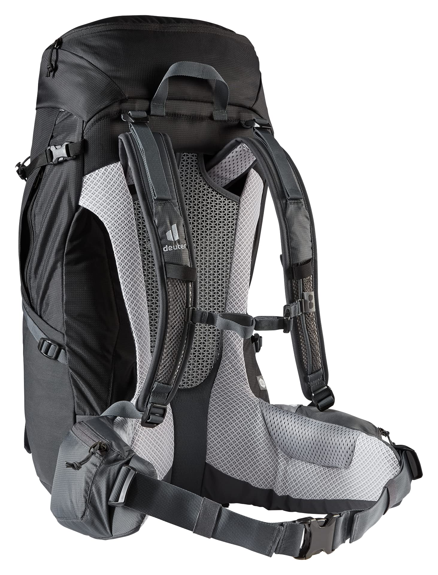Deuter Women's Futura Pro 34 SL ergonomic hip belt supports balanced load