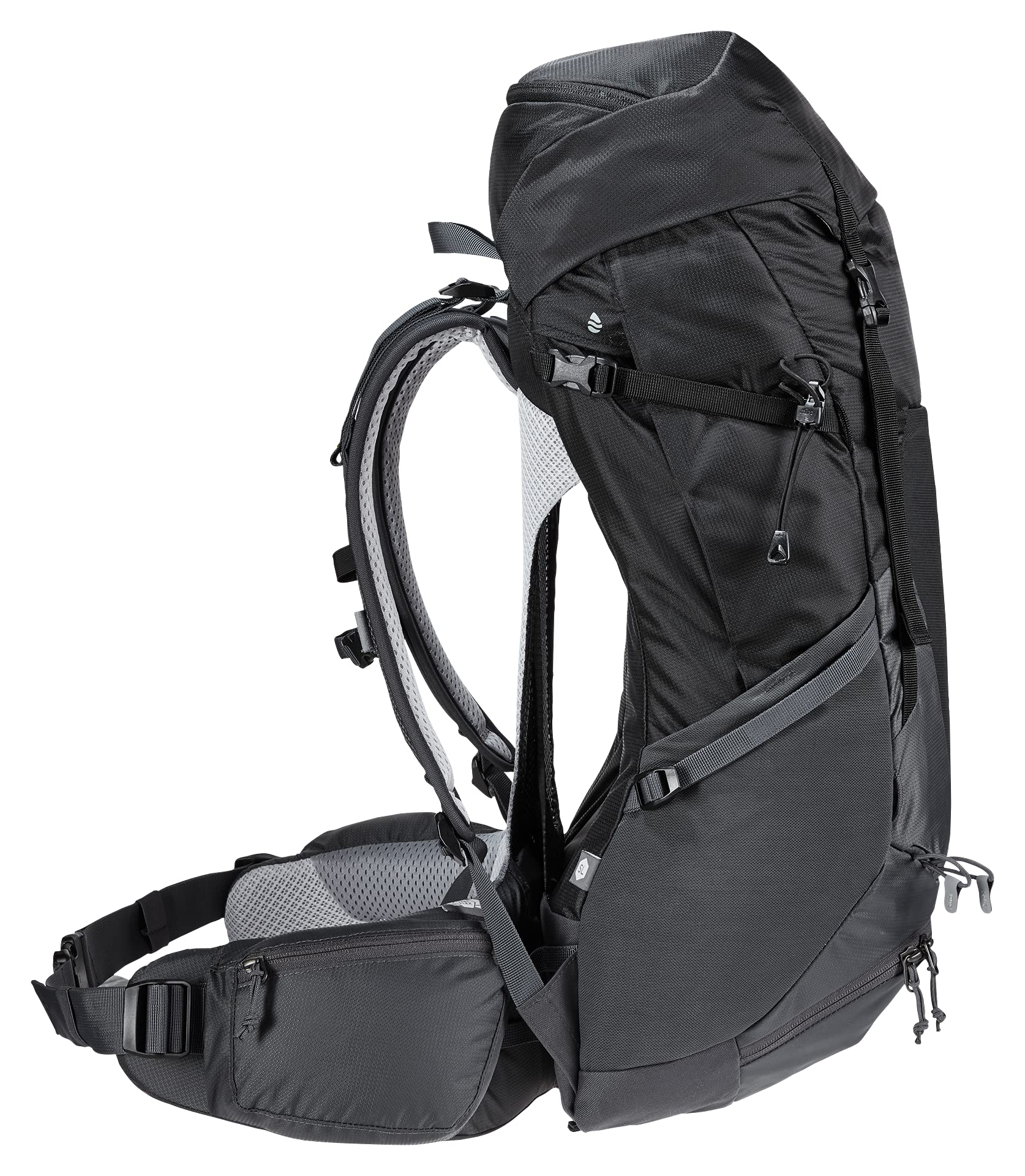 Deuter Women's Futura Pro 34 SL shoulder straps for secure ascent and comfort