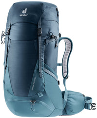 Deuter Women's Futura Pro 38 SL backpack front view showing ergonomic design for comfortable wear