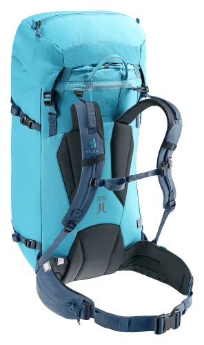 Deuter Guide 42+8 SL, top lid, adjustable for quick gear access.