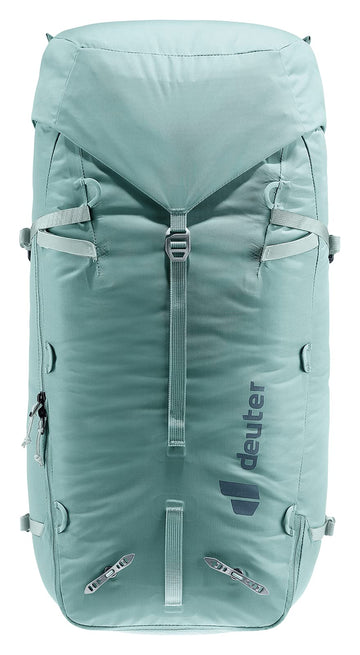 Deuter Women’s Guide 42-8 SL hiking pole attachments for dynamic terrain.