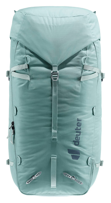 Deuter Women’s Guide 42-8 SL ice axe attachment for climbing versatility.