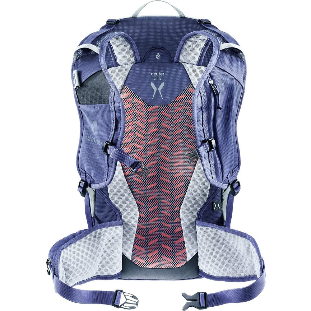 Deuter Women's Speed Lite 23 SL shoulder-strap pocket keeps phone handy on hikes.