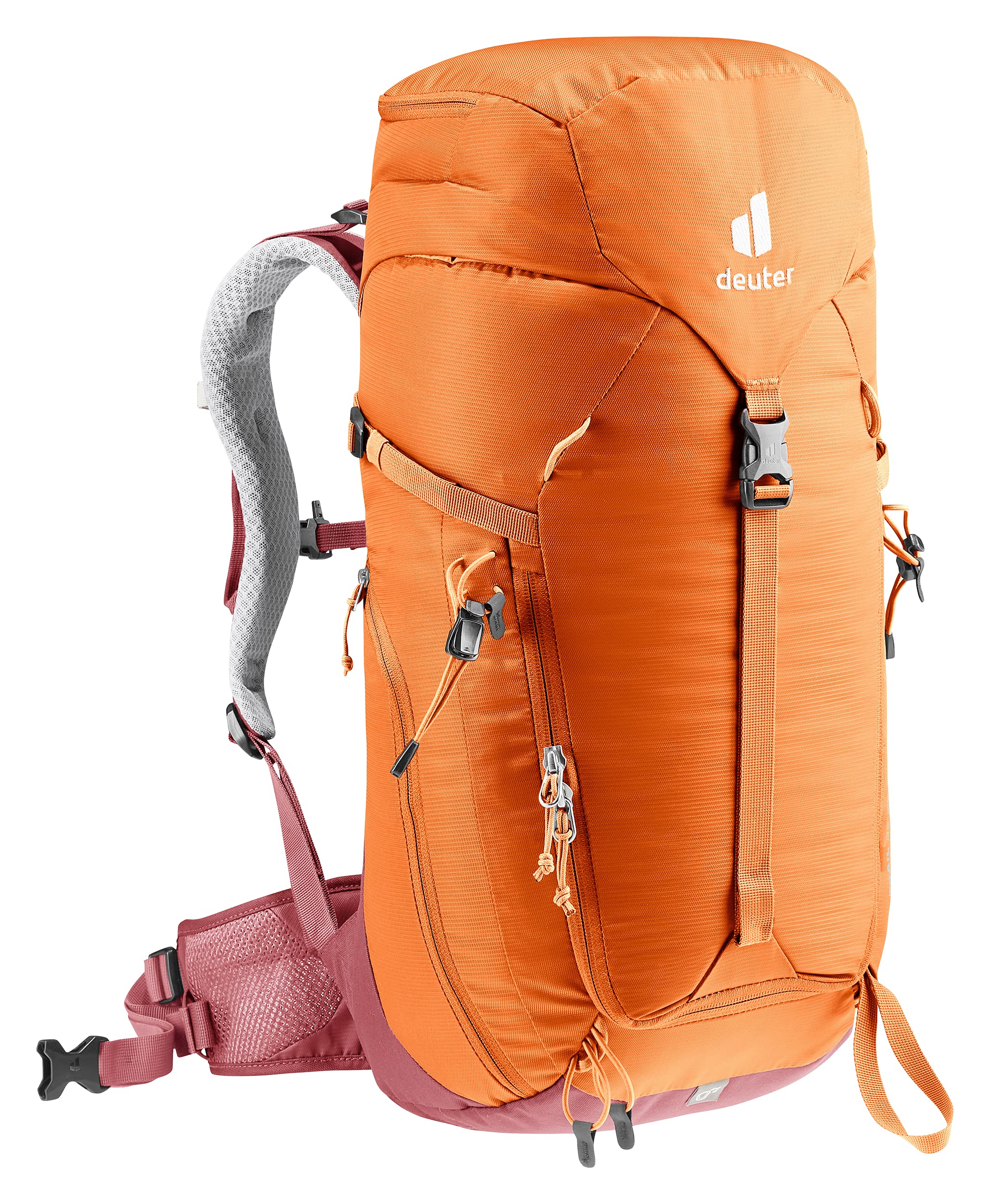 Deuter Trail 22L SL zip closure with secure front access